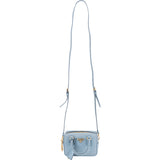 Prada Blue Saffiano Leather Mini Handbag