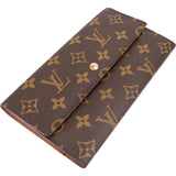 Louis Vuitton Canvas Monogram Sarah Wallet