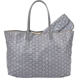 Goyard Grey Goyardine Monogram Saint Louis PM Handbag