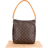 Louis Vuitton Canvas Monogram Looping GM Shoulder Bag