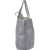 Goyard Grey Goyardine Monogram Saint Louis PM Handbag