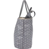 Goyard Grey Goyardine Monogram Saint Louis PM Handbag
