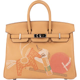 Hermès Biscuit Swift Leather Limited In And Out Birkin 25 Handbag