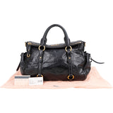 Miu Miu Classic Leather City Handbag