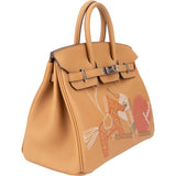 Hermès Biscuit Swift Leather Limited In And Out Birkin 25 Handbag