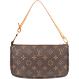 Louis Vuitton Canvas Monogram Pochette Accessoire Handbag