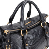 Miu Miu Classic Leather City Handbag