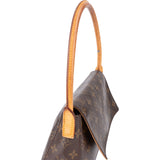 Louis Vuitton Canvas Monogram Looping PM Handbag
