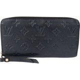 Louis Vuitton Leather Empreinte Monogram Zippy Wallet