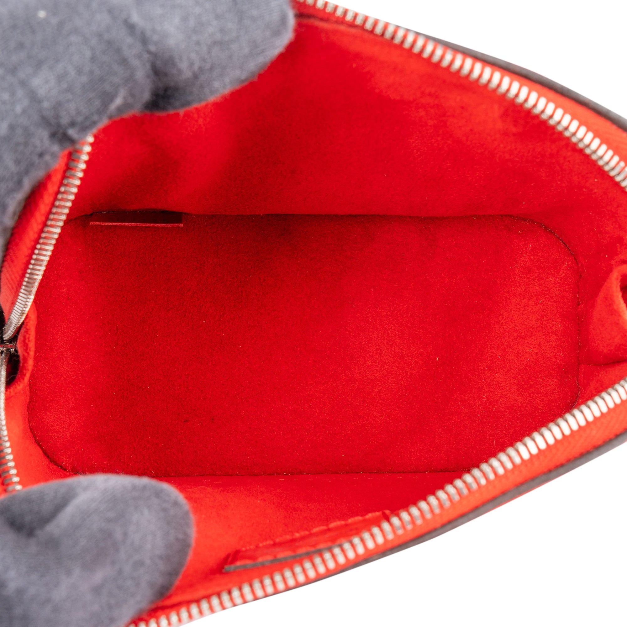 Louis Vuitton Red Epi Leather Nano Alma BB Crossbody Bag - vintageandkickz