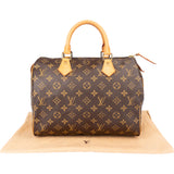 Louis Vuitton Canvas Monogram Speedy 30 Handbag