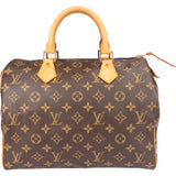 Louis Vuitton Canvas Monogram Speedy 30 Handbag
