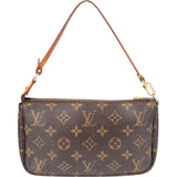 Louis Vuitton Canvas Monogram Pochette Accessoire Handbag