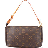 Louis Vuitton Canvas Monogram Pochette Accessoire Handbag