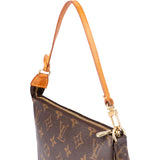 Louis Vuitton Canvas Monogram Pochette Accessoire Handbag