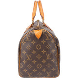Louis Vuitton Canvas Monogram Speedy 30 Handbag