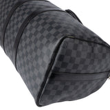Louis Vuitton Damier Graphit Monogram Keepall 45 Bandouliere