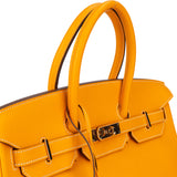 Hermès Candy Veau Epsom D'Or Potiron Birkin 35 Handbag