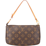 Louis Vuitton Canvas Monogram Pochette Accessoire Handbag