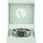 Hermès Silver Tone Heure H HH.1.210 Women Watch - vintageandkickz