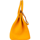Hermès Candy Veau Epsom D'Or Potiron Birkin 35 Handbag