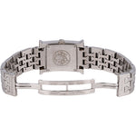 Hermès Silver Tone Heure H HH.1.210 Women Watch - vintageandkickz