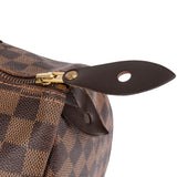 Louis Vuitton Damier Ebene Monogram Speedy 30 Handbag