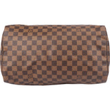 Louis Vuitton Damier Ebene Monogram Speedy 30 Handbag