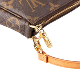 Louis Vuitton Canvas Monogram Pochette Accessoire Handbag