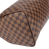 Louis Vuitton Damier Ebene Monogram Speedy 30 Handbag