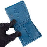 Louis Vuitton Bleu Epi Leather Marco Wallet