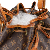 Louis Vuitton Canvas Monogram Sac Noe Petit Shoulder Bag