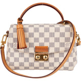 Louis Vuitton Monogram Damier Azur Croisette Handbag - vintageandkickz
