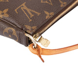 Louis Vuitton Canvas Monogram Pochette Accessoire Handbag
