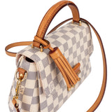 Louis Vuitton Monogram Damier Azur Croisette Handbag - vintageandkickz