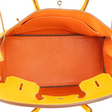 Hermès Candy Veau Epsom D'Or Potiron Birkin 35 Handbag