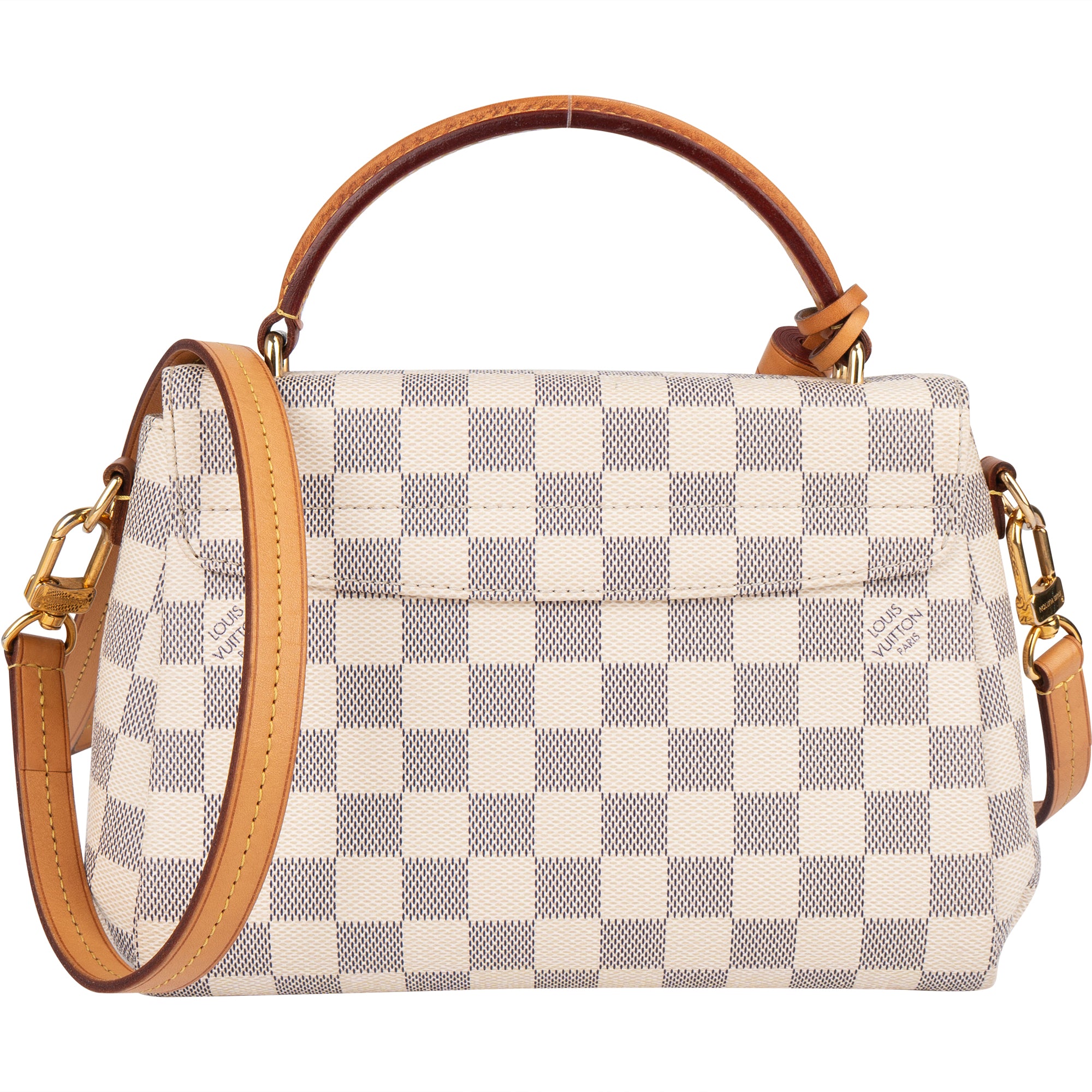 Louis Vuitton Monogram Damier Azur Croisette Handbag - vintageandkickz