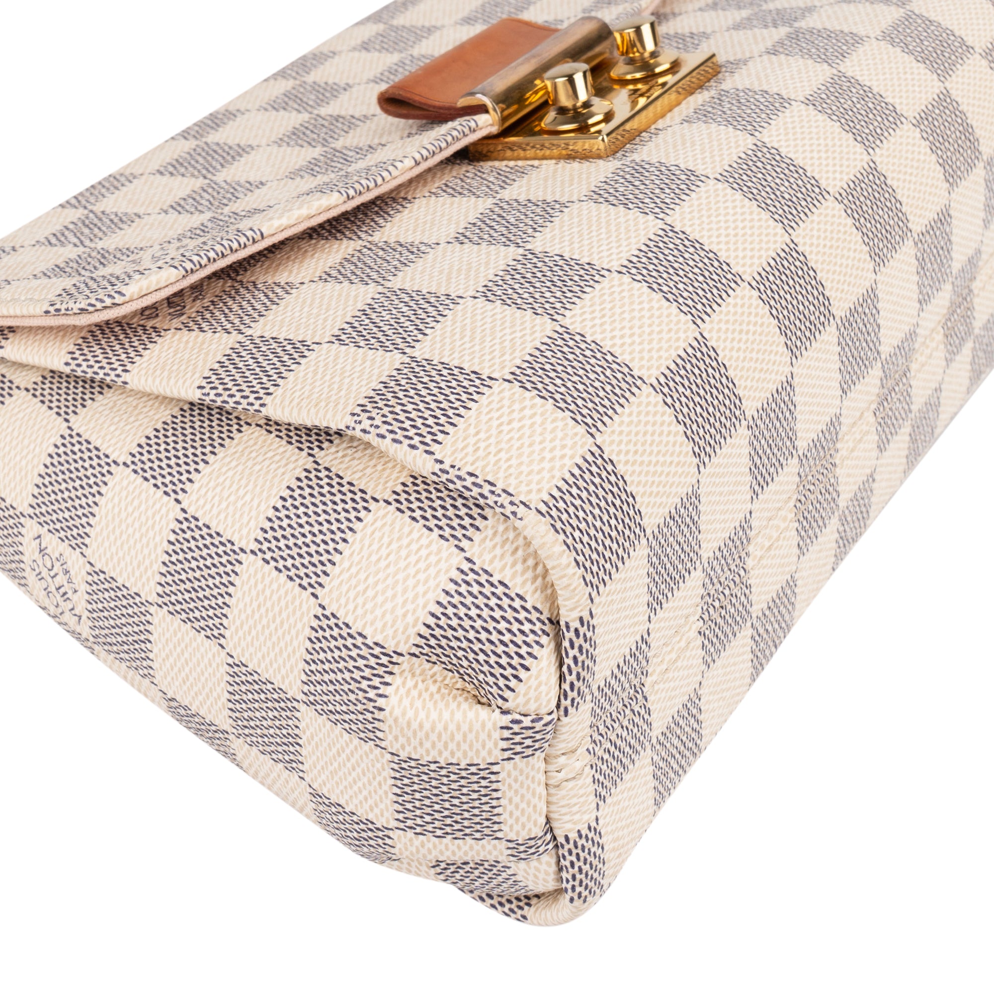 Louis Vuitton Monogram Damier Azur Croisette Handbag - vintageandkickz