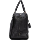 Loewe Black Leather Amazona Handbag