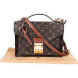 Louis Vuitton Canvas Monogram Monceau Handbag