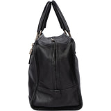 Loewe Black Leather Amazona Handbag