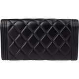 Chanel Quilted Lambskin Boy CC Wallet
