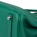Hermès Vert Vertigo Verso Taurillon Clemence Leather Birkin 30 Handbag (2018)