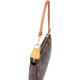Louis Vuitton Canvas Monogram Pochette Accessoire Handbag