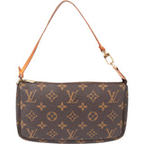 Louis Vuitton Canvas Monogram Pochette Accessoire Handbag