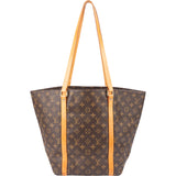 Louis Vuitton Canvas Monogram Sac Shopping Shoulder Bag