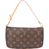 Louis Vuitton Canvas Monogram Pochette Accessoire Handbag
