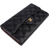 Chanel Quilted Lambskin CC Flap Wallet