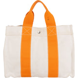 Hermès Bicolor Cotton Fourre Handbag