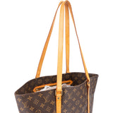 Louis Vuitton Canvas Monogram Sac Shopping Shoulder Bag